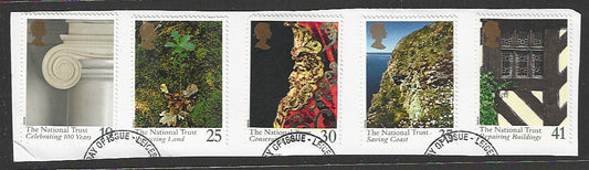 Great Britain stamps - FDC Used On Piece complete set - Used - VVV00157