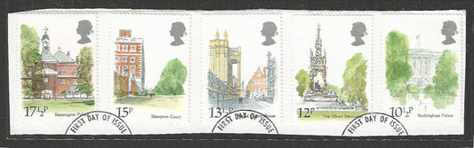 Great Britain stamps - FDC Used On Piece complete set - Used - VVV00158