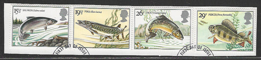 Great Britain stamps - FDC Used On Piece complete set - Used - VVV00170