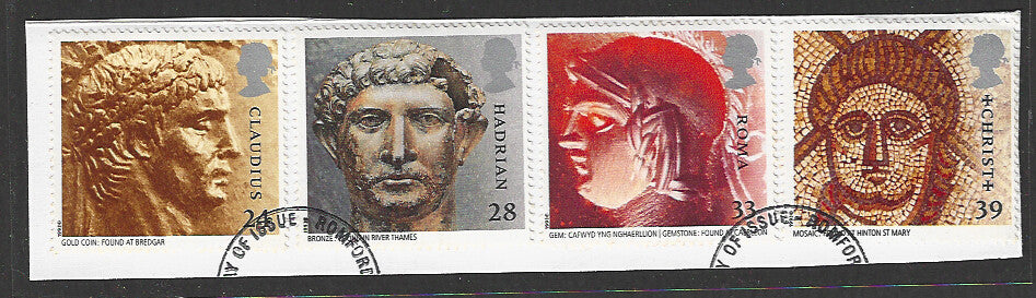 Great Britain stamps - FDC Used On Piece complete set - Used - VVV00174