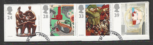 Great Britain stamps - FDC Used On Piece complete set - Used - VVV00175