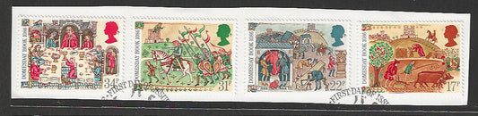 Great Britain stamps - FDC Used On Piece complete set - Used - VVV00188