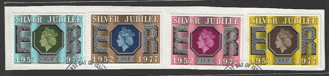 Great Britain stamps - FDC Used On Piece complete set - Used - VVV00191