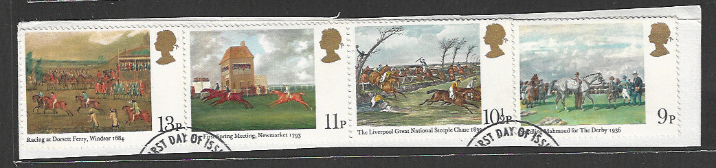 Great Britain stamps - FDC Used On Piece complete set - Used - VVV00198