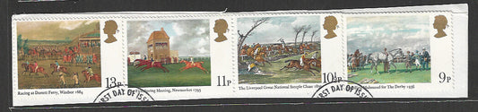 Great Britain stamps - FDC Used On Piece complete set - Used - VVV00198
