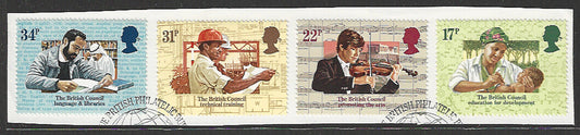 Great Britain stamps - FDC Used On Piece complete set - Used - VVV00206