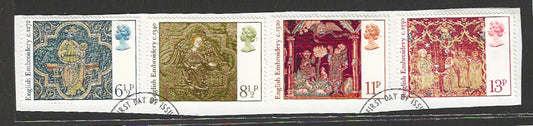 Great Britain stamps - FDC Used On Piece complete set - Used - VVV00211