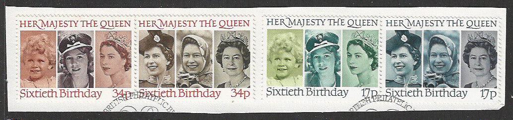 Great Britain stamps - FDC Used On Piece complete set - Used - VVV00213