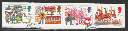 Great Britain stamps - FDC Used On Piece complete set - Used - VVV00215