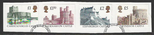 Great Britain stamps - FDC Used On Piece complete set - Used - VVV00221