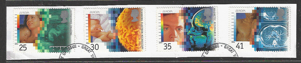 Great Britain stamps - FDC Used On Piece complete set - Used - VVV00228