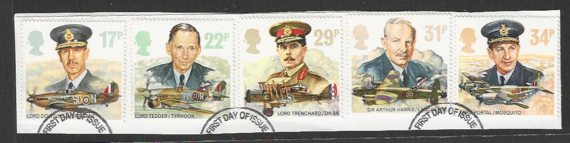 Great Britain stamps - FDC Used On Piece complete set - Used - VVV00230