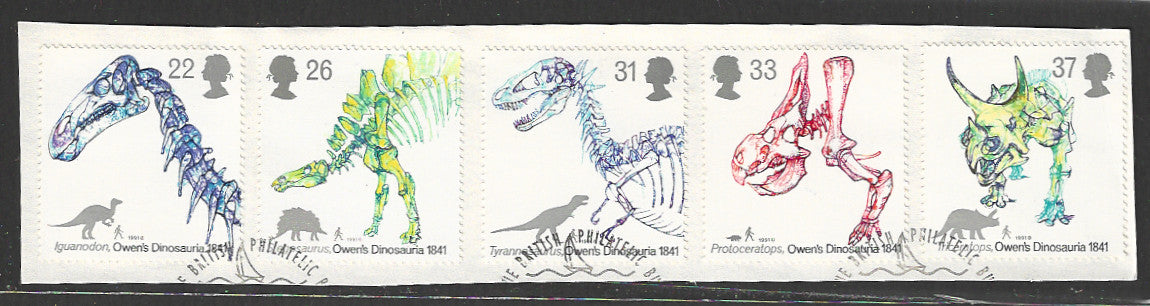 Great Britain stamps - FDC Used On Piece complete set - Used - VVV00244