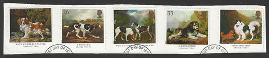 Great Britain stamps - FDC Used On Piece complete set - Used - VVV00249