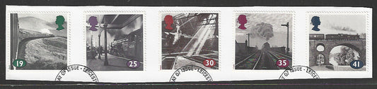 Great Britain stamps - FDC Used On Piece complete set - Used - VVV00253