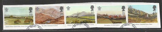 Great Britain stamps - FDC Used On Piece complete set - Used - VVV00266