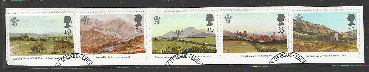 Great Britain stamps - FDC Used On Piece complete set - Used - VVV00272