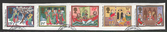 Great Britain stamps - FDC Used On Piece complete set - Used - VVV00283