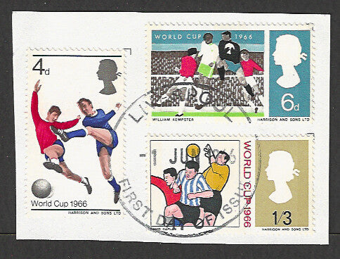 Great Britain stamps - FDC Used On Piece complete set - Used - VVV00292