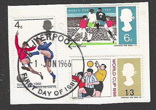 Great Britain stamps - FDC Used On Piece complete set - Used - VVV00294