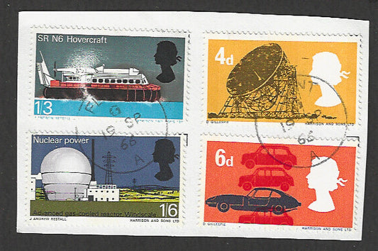 Great Britain stamps - FDC Used On Piece complete set - Used - VVV00296