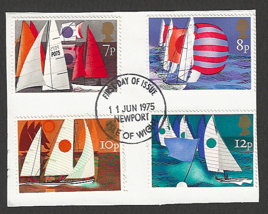 Great Britain stamps - FDC Used On Piece complete set - Used - VVV00302