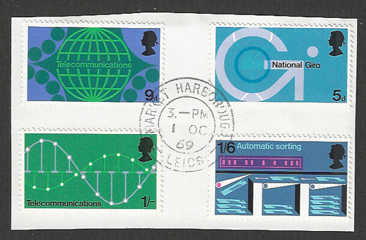 Great Britain stamps - FDC Used On Piece complete set - Used - VVV00307
