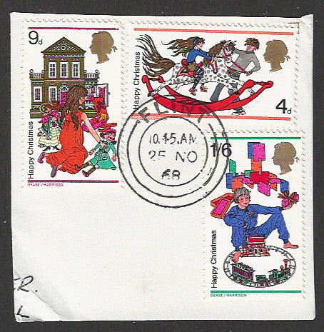 Great Britain stamps - FDC Used On Piece complete set - Used - VVV00311
