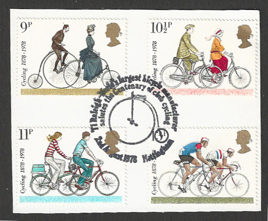 Great Britain stamps - FDC Used On Piece complete set - Used - VVV00326