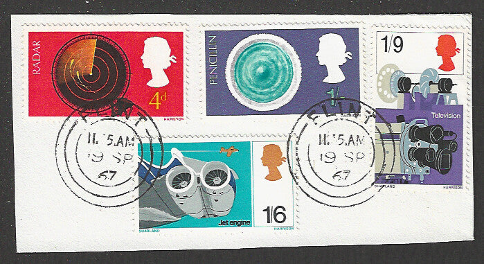 Great Britain stamps - FDC Used On Piece complete set - Used - VVV00337