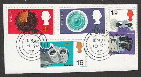 Great Britain stamps - FDC Used On Piece complete set - Used - VVV00337