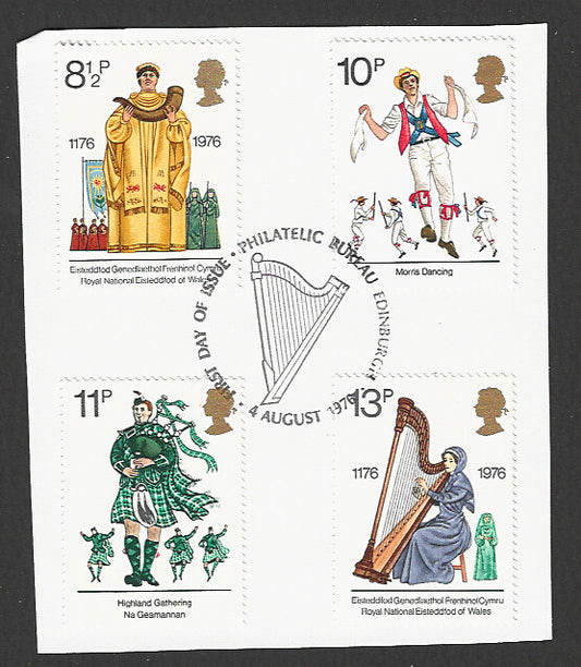 Great Britain stamps - FDC Used On Piece complete set - Used - VVV00340