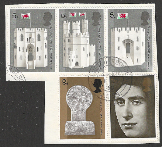 Great Britain stamps - FDC Used On Piece complete set - Used - VVV00353