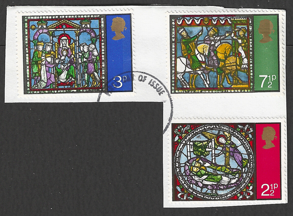 Great Britain stamps - FDC Used On Piece complete set - Used - VVV00358