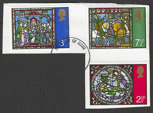 Great Britain stamps - FDC Used On Piece complete set - Used - VVV00358