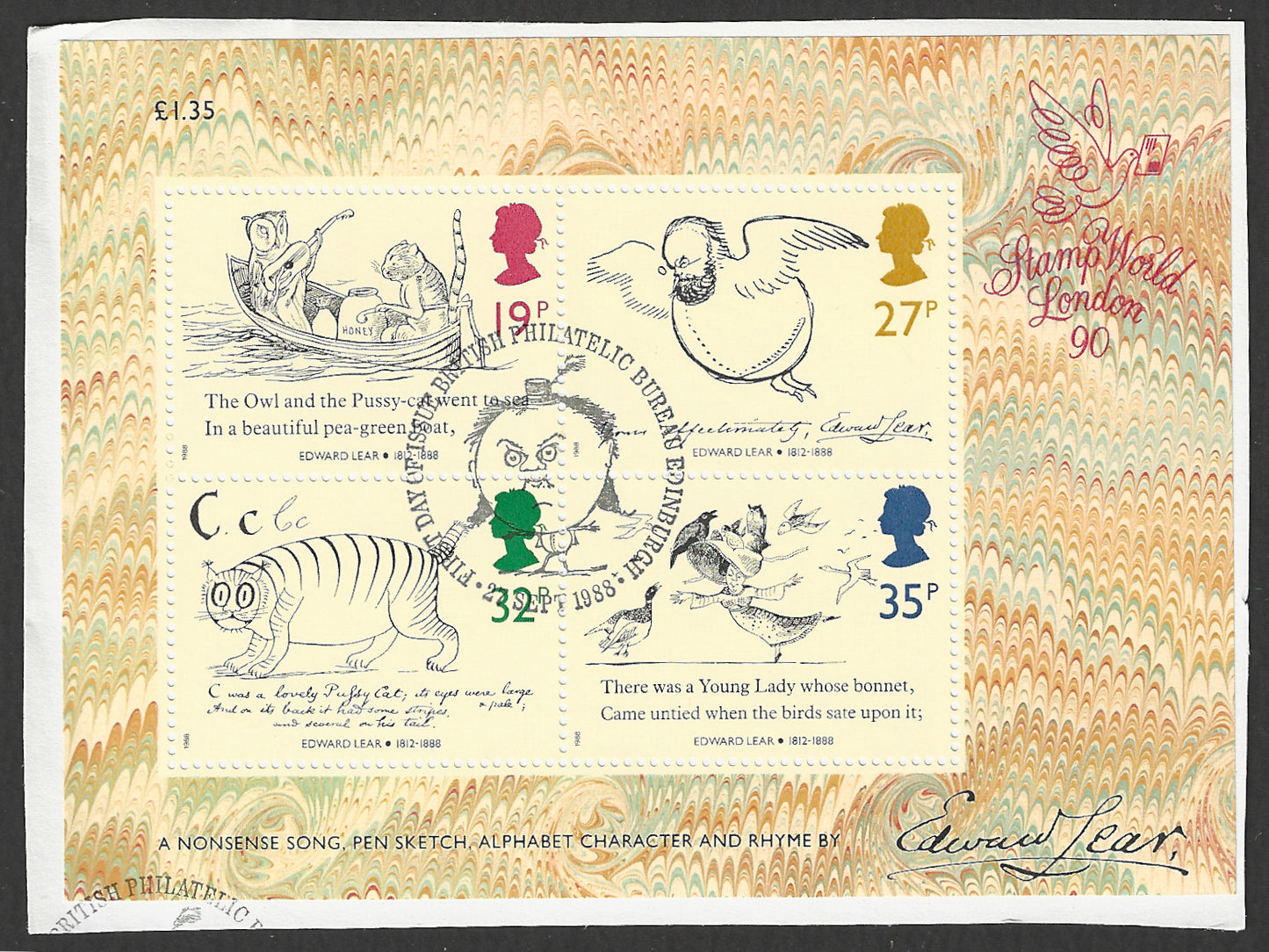 Great Britain stamps - FDC Used On Piece complete set - Used - VVV00364