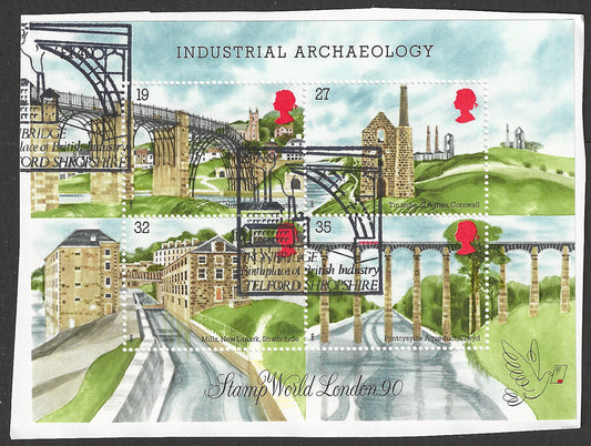 Great Britain stamps - FDC Used On Piece complete set - Used - VVV00365