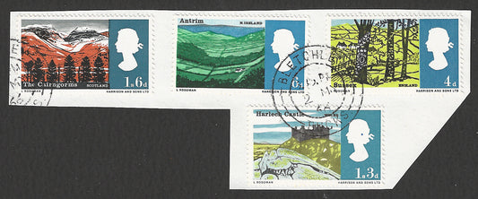 Great Britain stamps - FDC Used On Piece complete set - Used - VVV00371