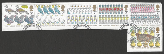 Great Britain stamps - FDC Used On Piece complete set - Used - VVV00372