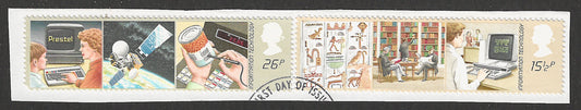 Great Britain stamps - FDC Used On Piece complete set - Used - VVV00376