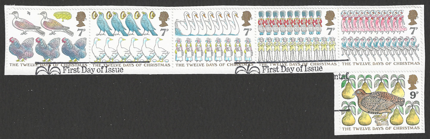 Great Britain stamps - FDC Used On Piece complete set - Used - VVV00378