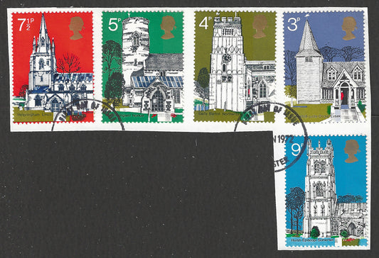 Great Britain stamps - FDC Used On Piece complete set - Used - VVV00379