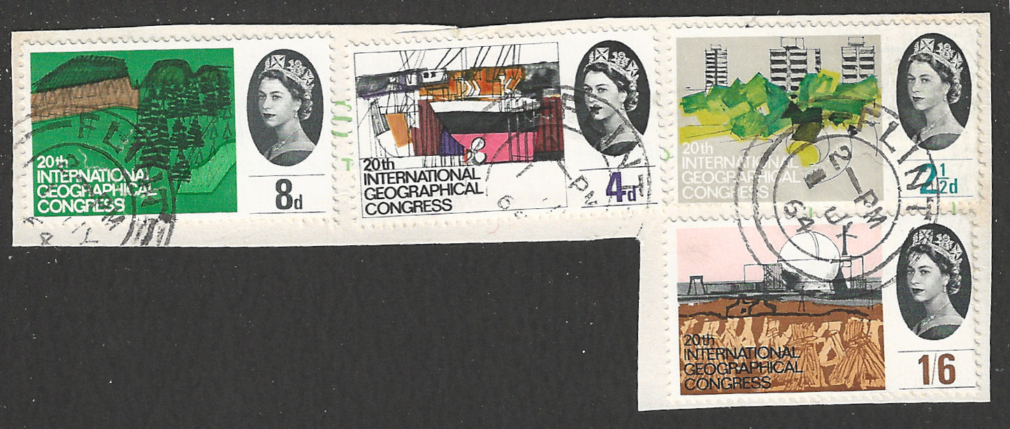 Great Britain stamps - FDC Used On Piece complete set - Used - VVV00386