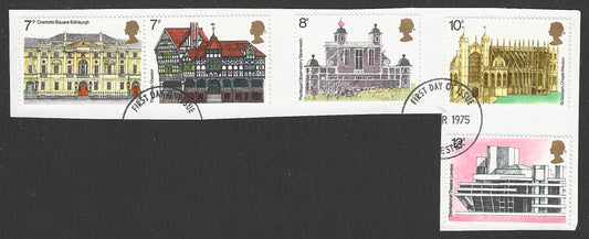 Great Britain stamps - FDC Used On Piece complete set - Used - VVV00391