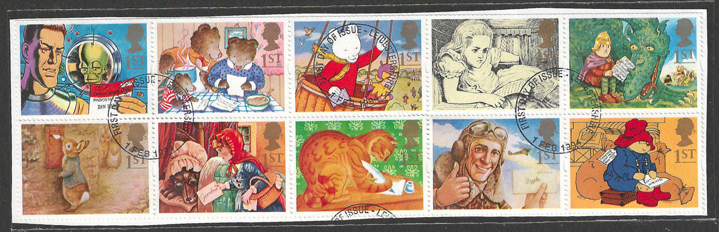Great Britain stamps - FDC Used On Piece complete set - Used - VVV00400