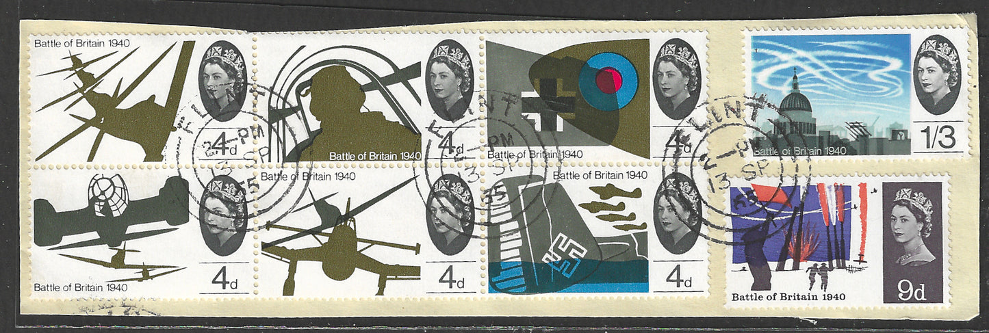 Great Britain stamps - FDC Used On Piece complete set - Used - VVV00401