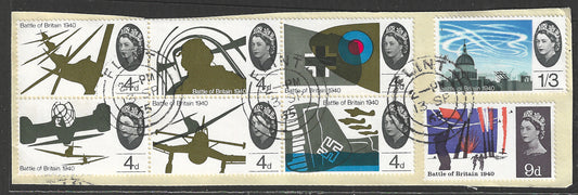 Great Britain stamps - FDC Used On Piece complete set - Used - VVV00401