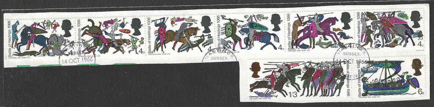 Great Britain stamps - FDC Used On Piece complete set - Used - VVV00402