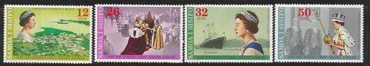 Samoa - Complete Set, H.M The Queens Visit Silver Jubilee, Mint - VVV00428