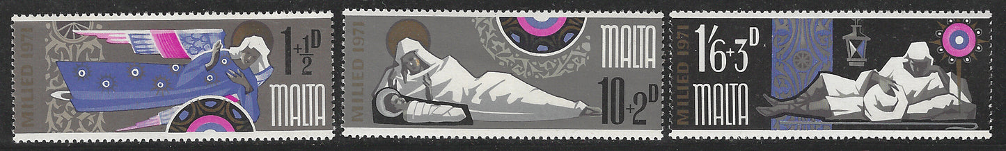 Malta - Complete Set, Milled, Mint, 1971 - VVV00432